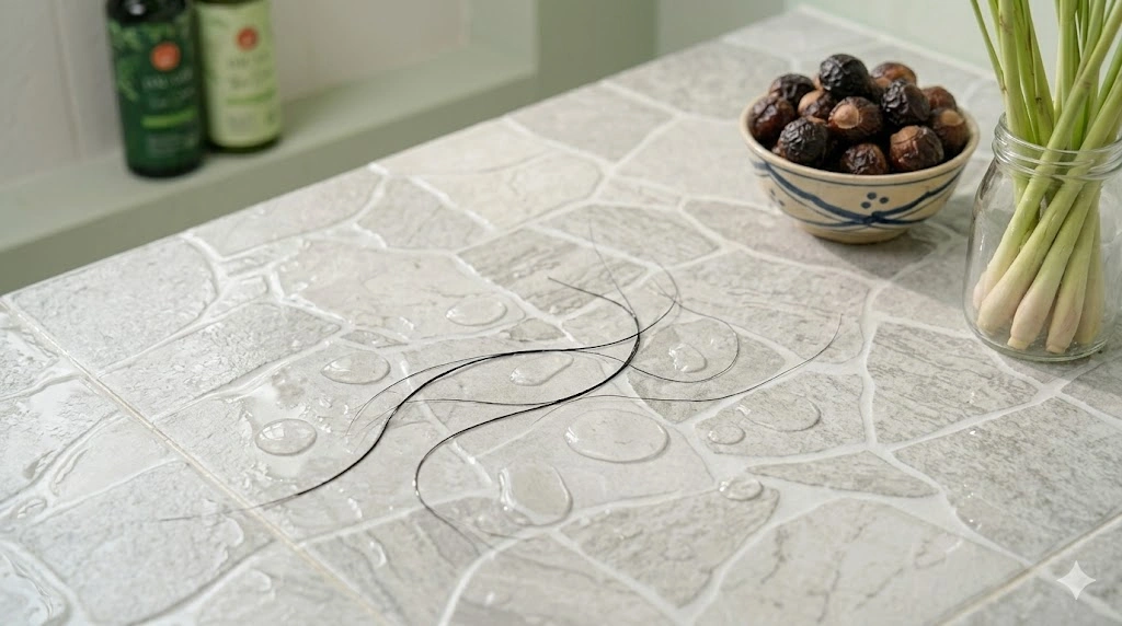 Tóc rụng khi gội đầu là hiện tượng bình thường trong chu kỳ sinh trưởng tự nhiên